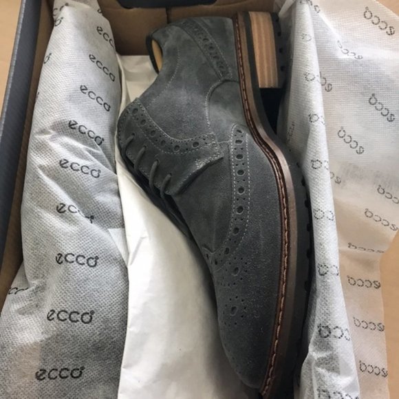 ECCO Men's Vitrus I Wing Tip Tie Oxford - Picture 6 of 7